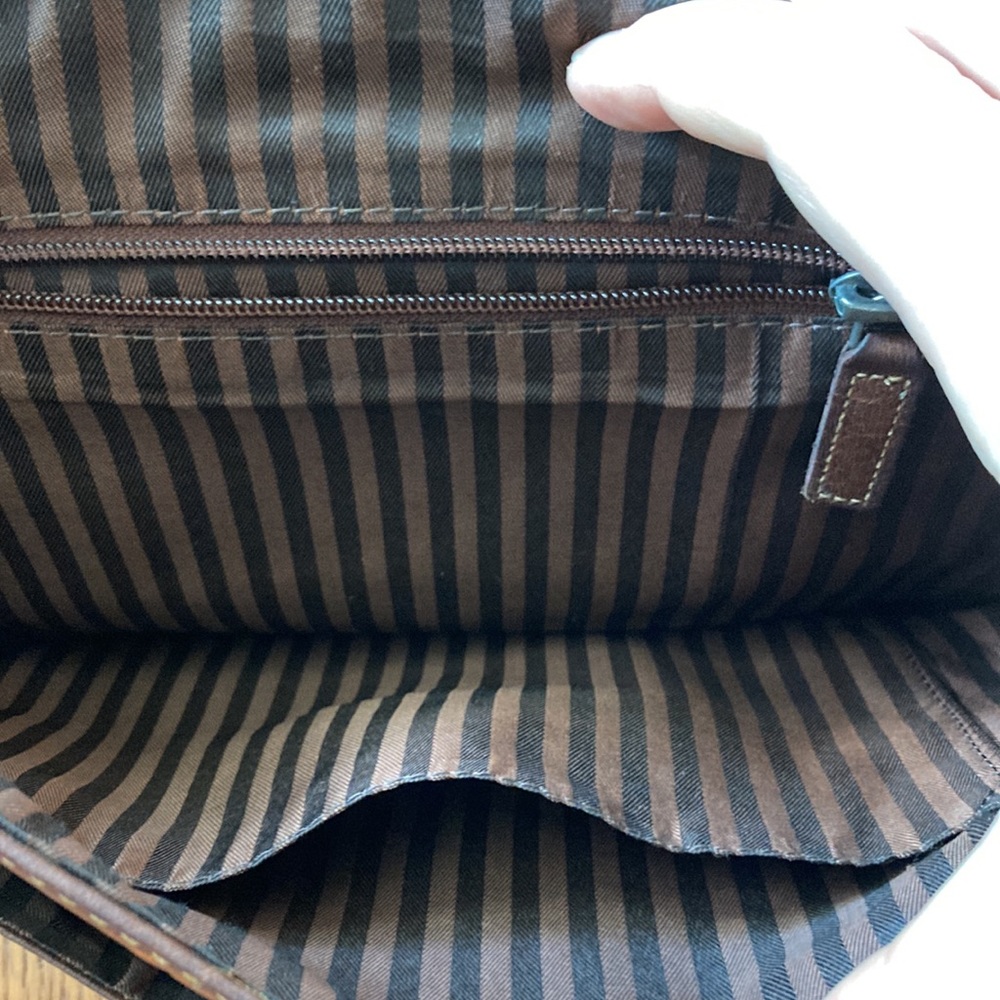 JACK GEORGES VOYAGER Handbag. 💯 buffalo leather. - Picture 8 of 14